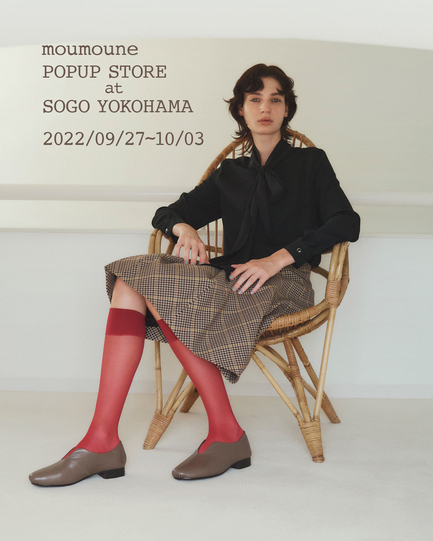 moumouneそごう横浜POPUP STORE 22年9月27日から10月3日まで