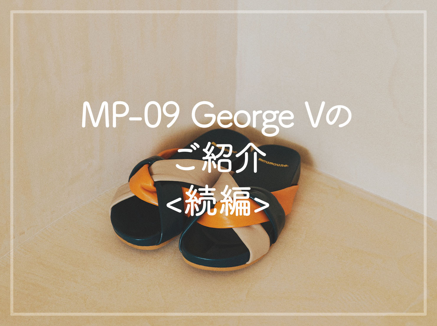 MP-09 George Vのご紹介< 続編>